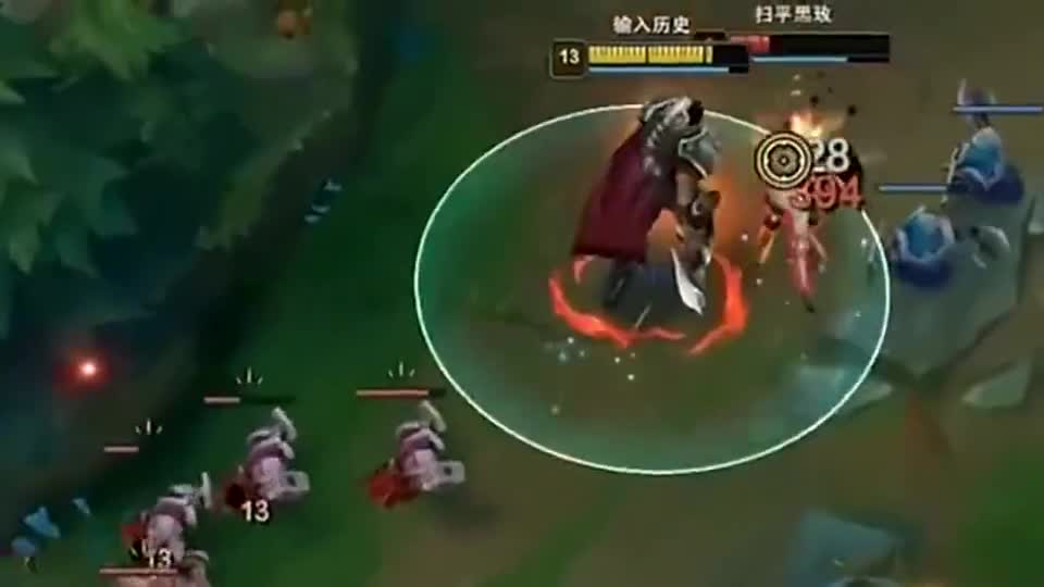 出输出装的诺克萨斯，只要给他一个机会，那这波你基本就凉了