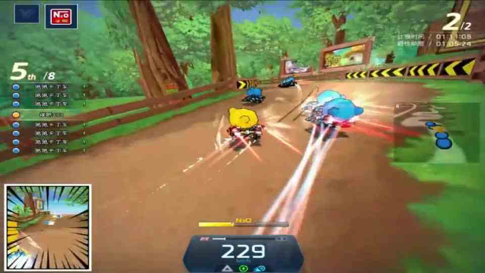 跑跑卡丁车：观赏性拉满的比赛，都是操作，看着很不错