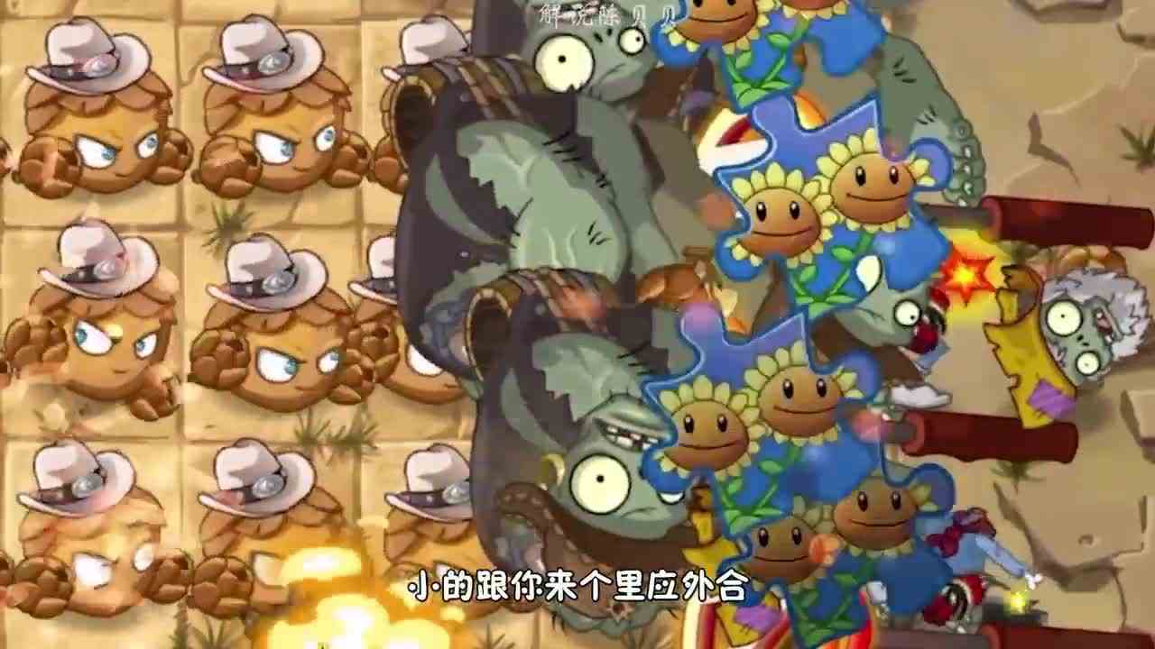 植物大战僵尸：双枪松果，师承豌豆家族？偷师学艺，实锤了！