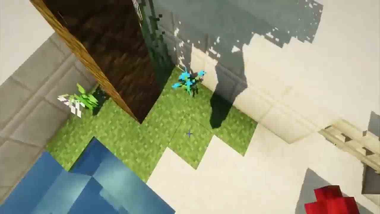 我的世界：沙漠也能创造美，让我们来看看这个喀斯特地貌房景