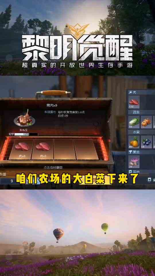 黎明觉醒：蔬菜炖肉，也是人间美味了！