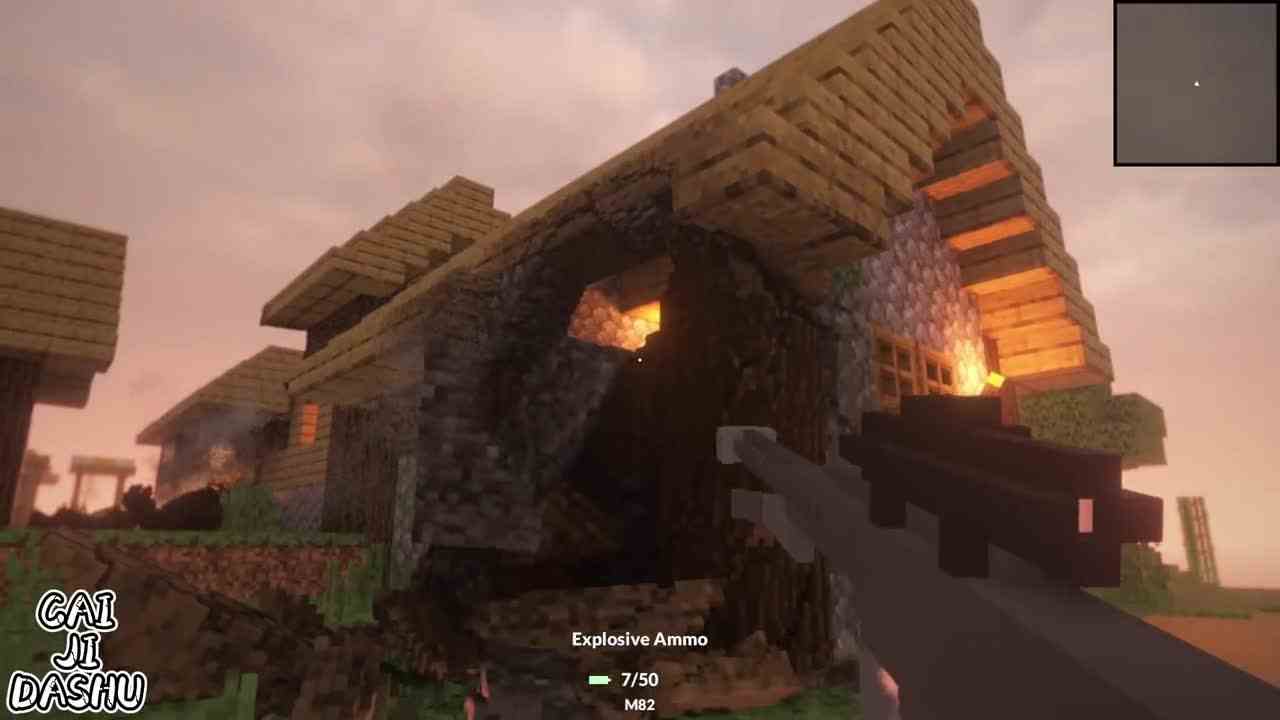 拆迁模拟器06 用一把巴雷特拆毁我的世界？