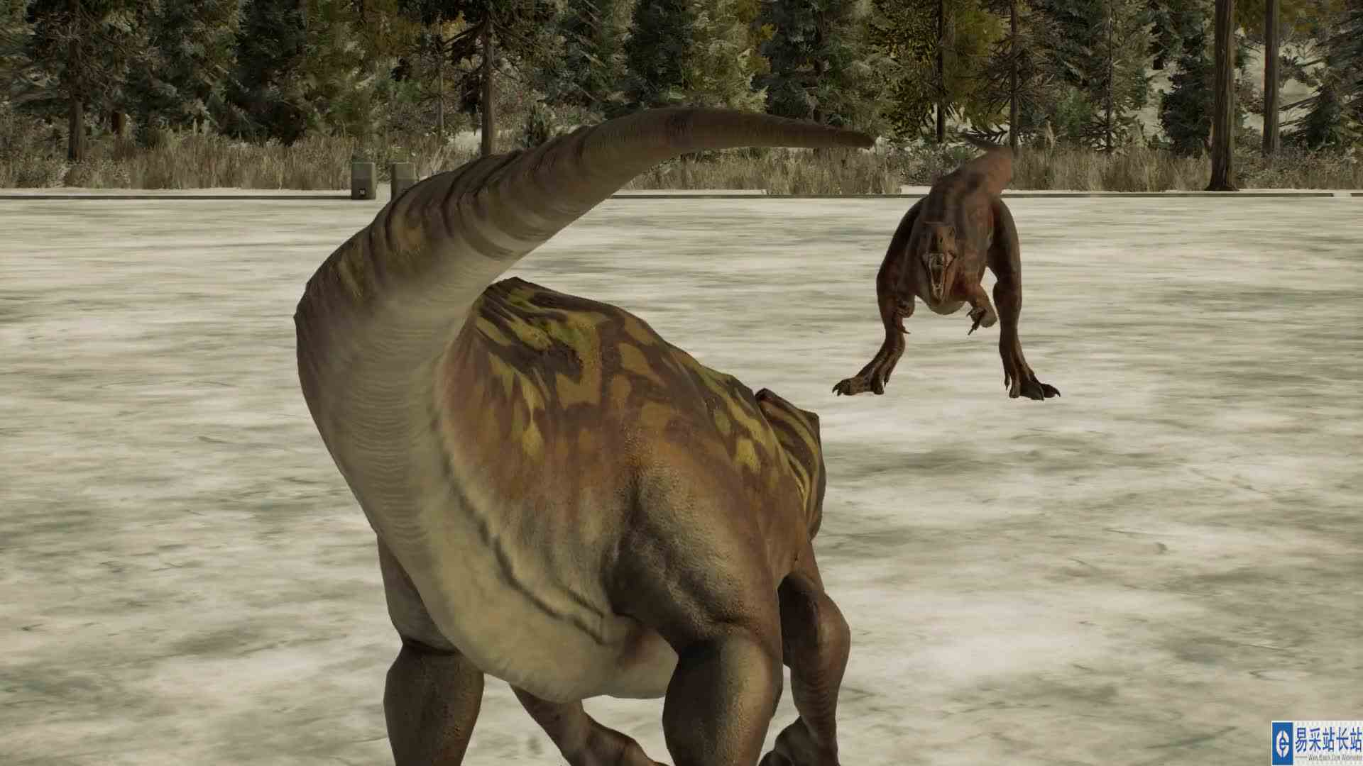 南方猎龙 VS 埃雷拉龙 ~ 侏罗纪世界进化 2 代