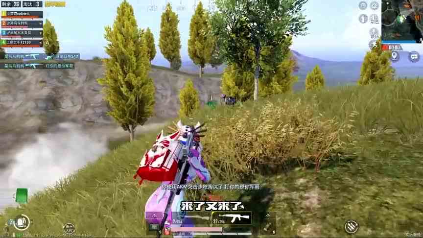 菜鸟乌鸦：AWM加GORZA完美搭配，开启狂暴模式17杀强势吃鸡