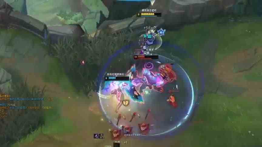 如果不是奶妈在，这个瑞雯可能已经死了几次了吧，加血都加不过来！