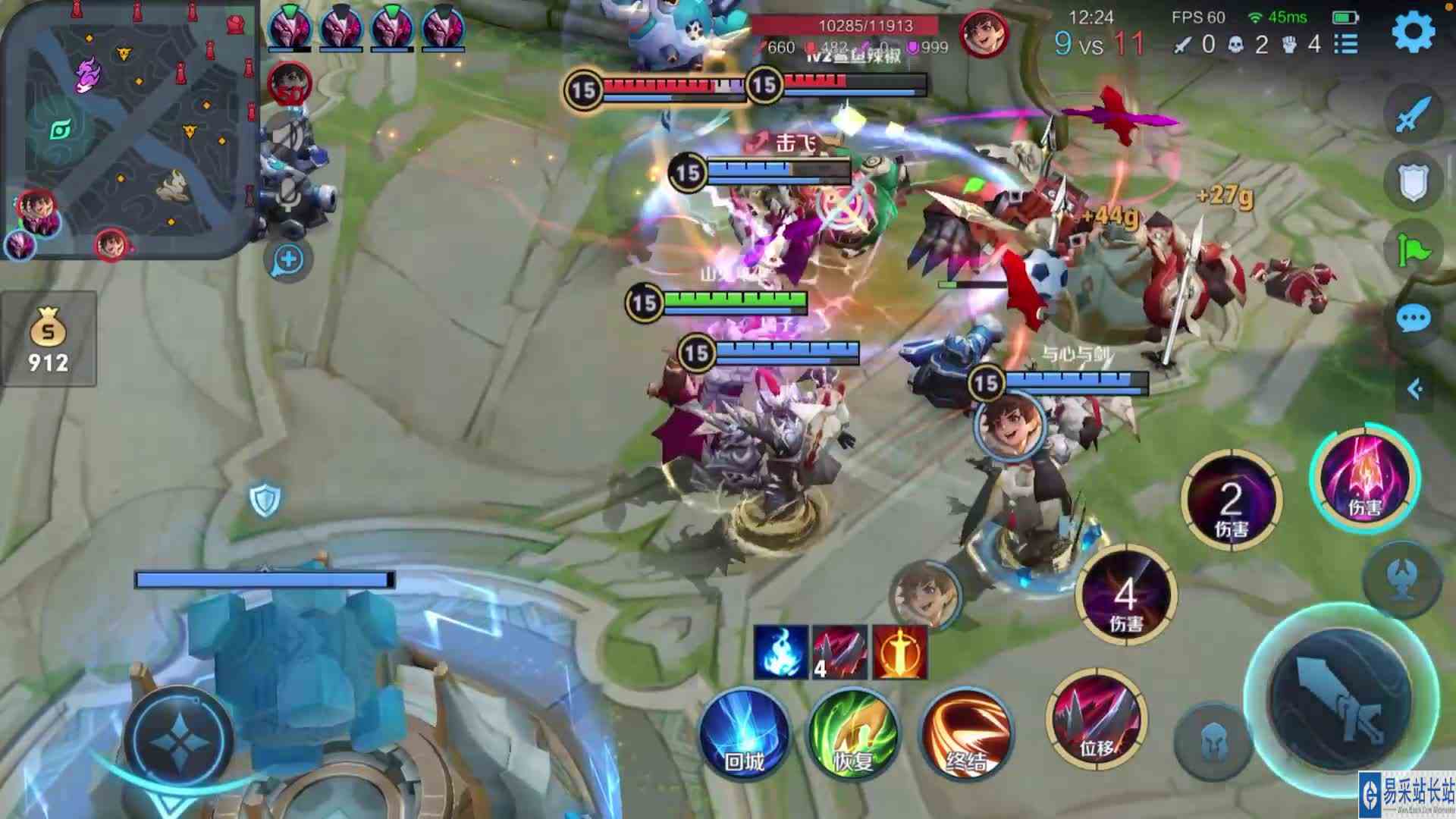 5干将vs5刘禅！面对峡谷拆迁队，六脉神剑真是逊炸了！