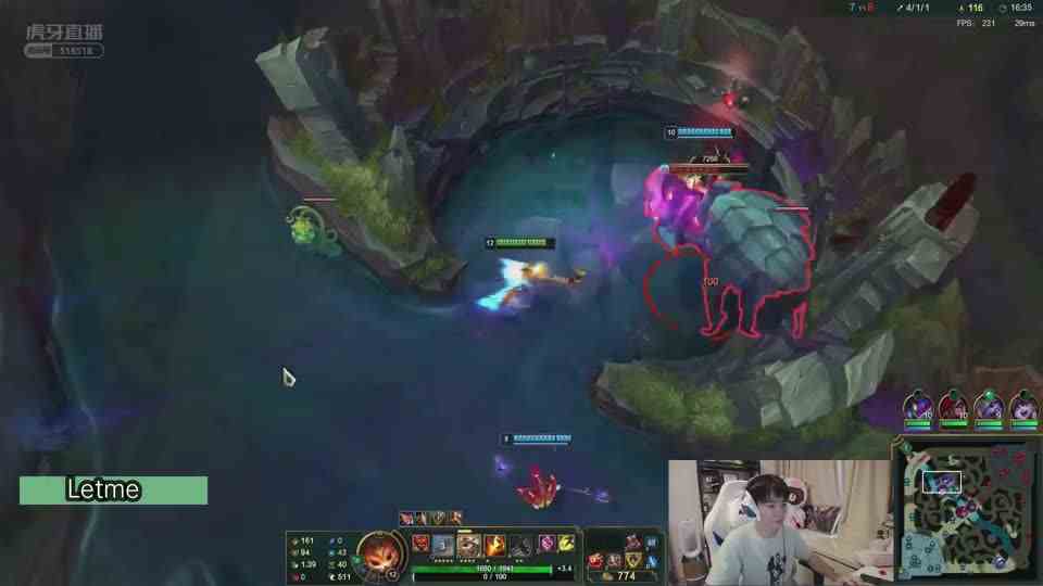 Letme：纳尔变大了奥拉夫还想单吃我，那真是想多了，直接死吧