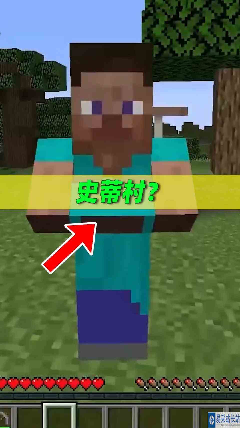 #我的世界#我的世界：史蒂夫变成了村民，这也行？