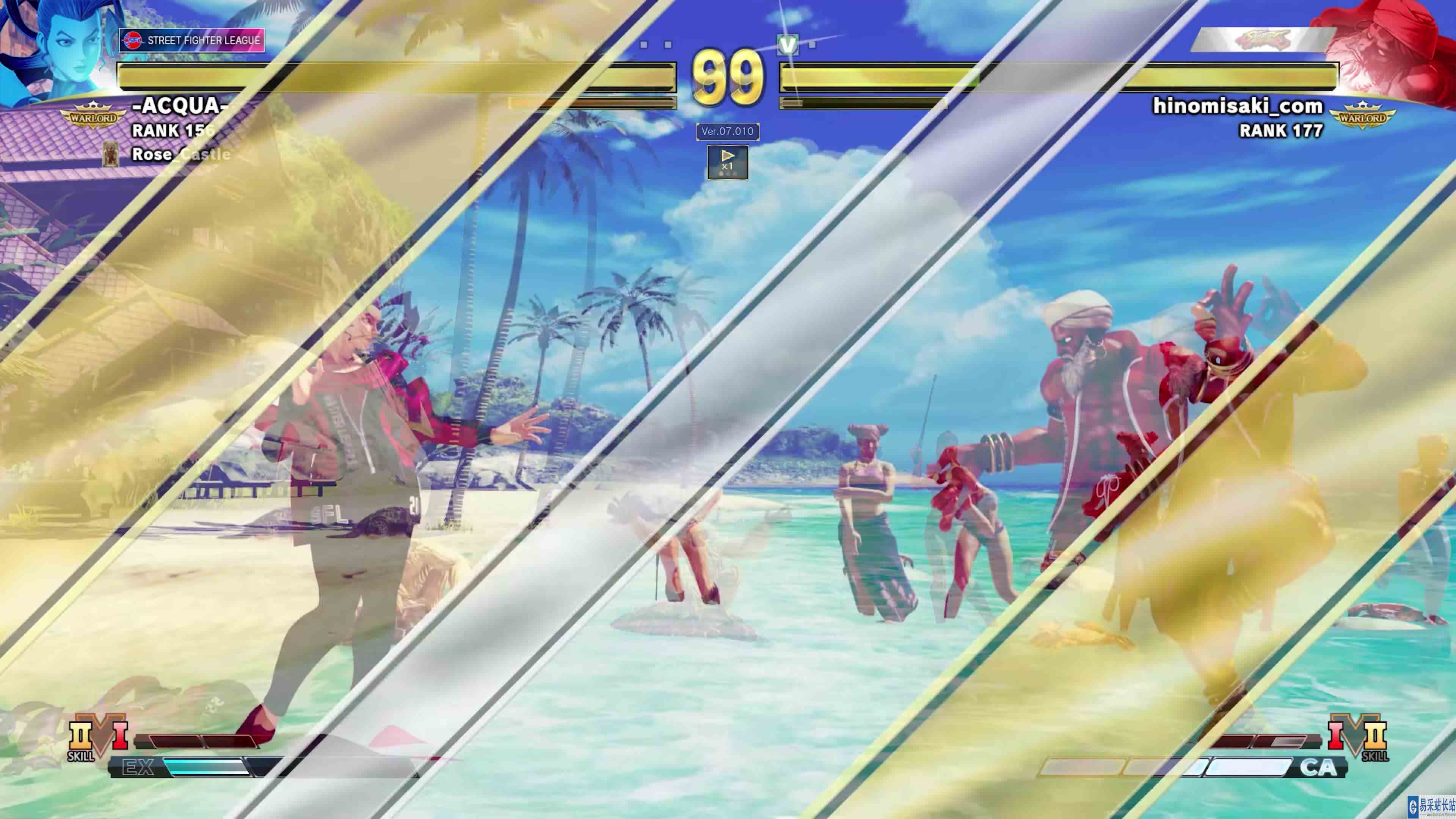 街霸 5：ACQUA（罗丝）VS MOCHI（达尔西姆）