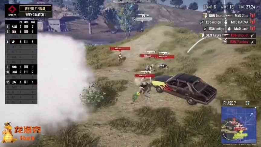 【PGC全球总决赛，第三周周决赛TOP5】，Qwizzy喷子极限一穿三！