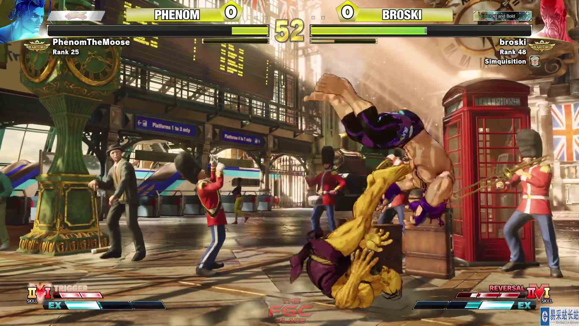 #最强对抗组 （求关注）街霸 5：Broski（欧罗）VS 挪威哥（卢克）