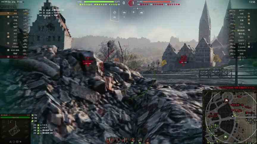 坦克世界游戏：59式面对低级车，还是那样的强势，还是那样的生猛啊