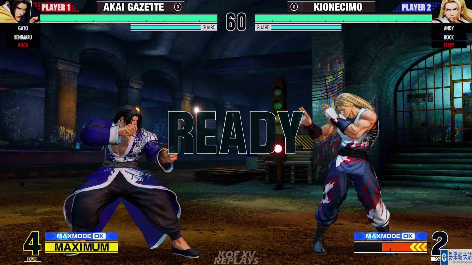 #最强对抗组 （求关注）拳皇 XV：Kione（特瑞、洛克）VS Akai（洛克、红丸）