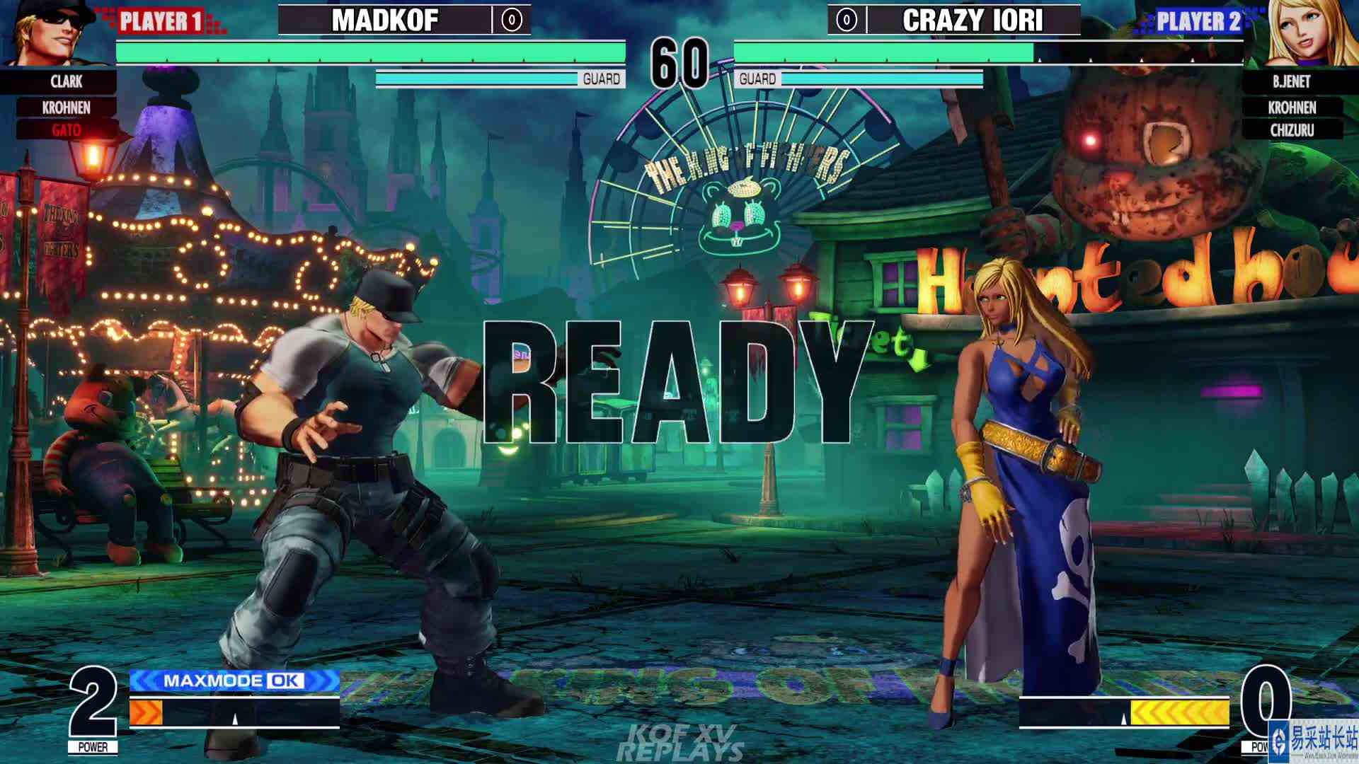 #最强对抗组 （求关注）拳皇 XV：MKof（牙刀、柯隆）VS Crazy（珍妮特）