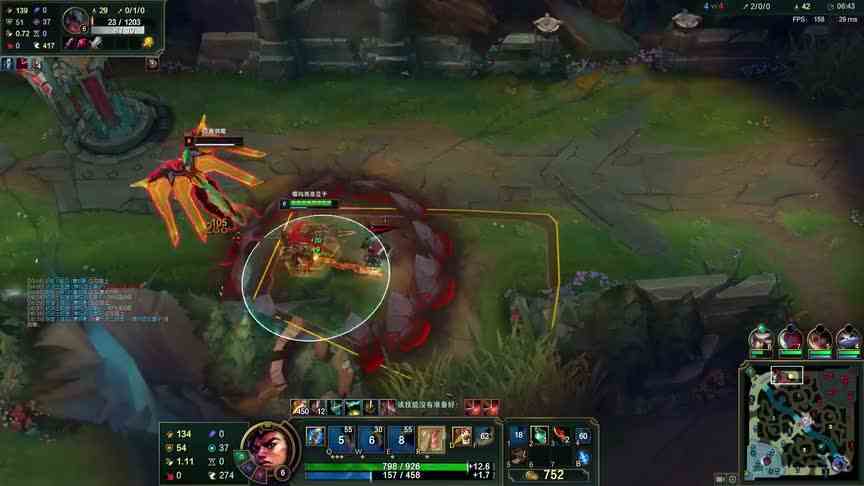 叶音符：23\-1皇子打野！吃了你一波线 还你一个头 再送两层塔皮