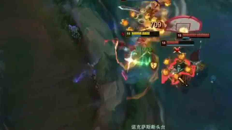 大哥依然是大哥，本以为诺手要秀五杀，碰到男枪一枪就送走了！