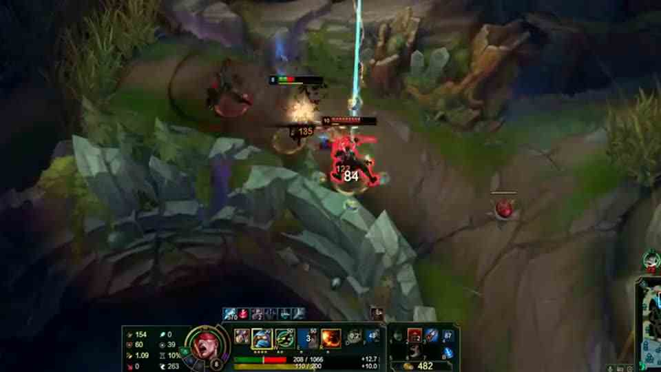 LOL：盲僧极限反打劫，看到对方残血想过去击杀，结果发现援兵来了！