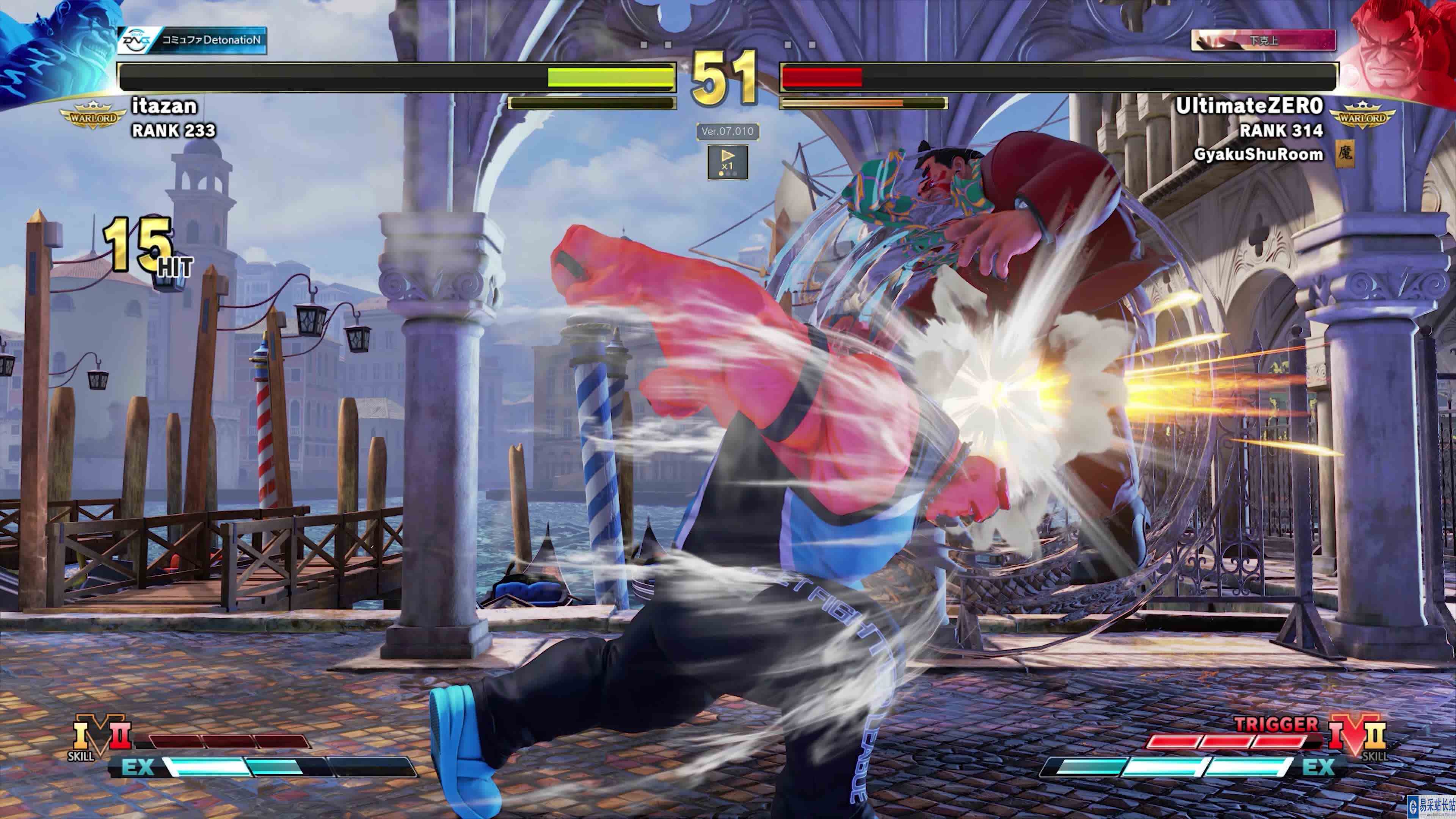 #最强对抗组 （求关注）街霸 5：板桥（阿比盖尔）VS ZERO（本田）