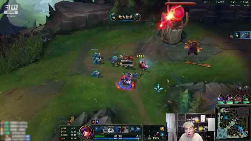 兰林汉：上单大蔚，对面人均值100块，这属实有点惨！