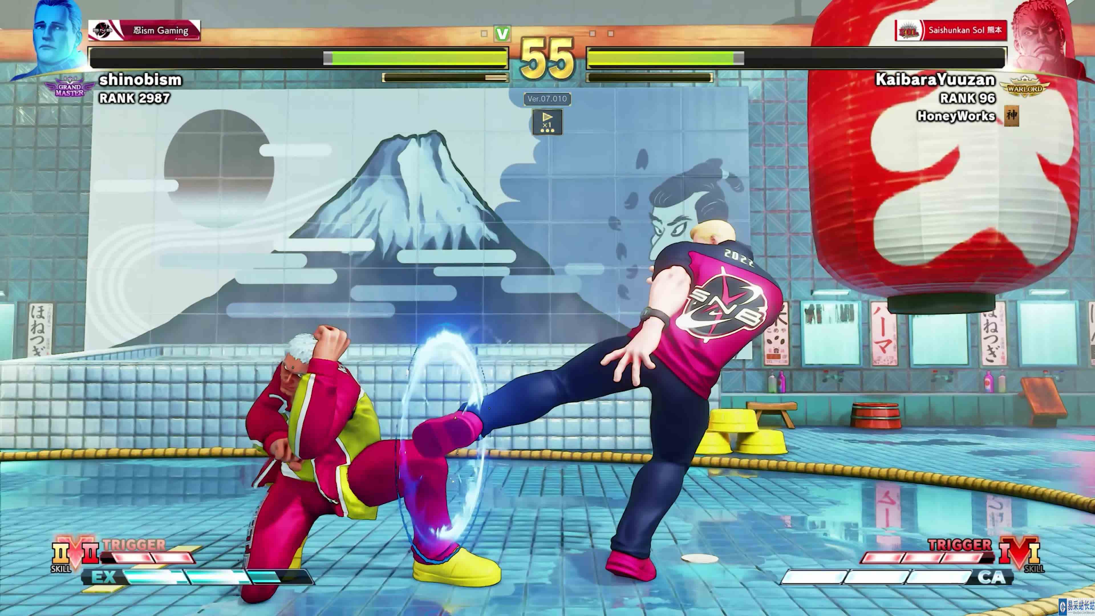 #最强对抗组 （求关注）街霸 5：毛毛奇（科迪）VS SHUTO（尤里安）