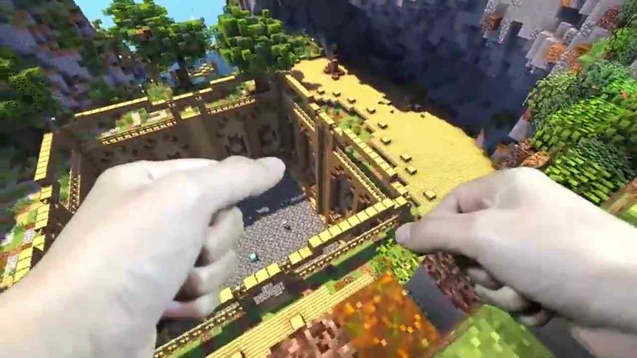 我的世界真人版 1X1钻石空间？