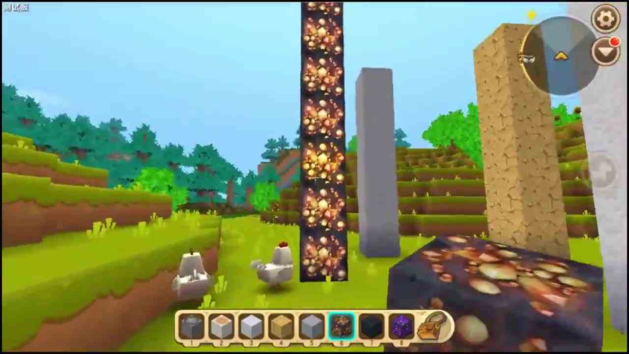 迷你世界：太空版体验8种方块2种神器！据说可以飞檐走壁
