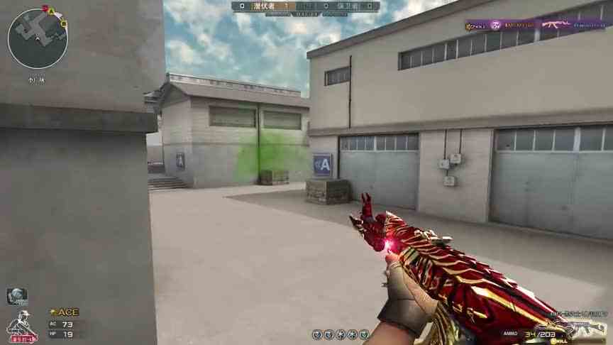 马超典韦来打CF了？这什么神仙皮肤？？？