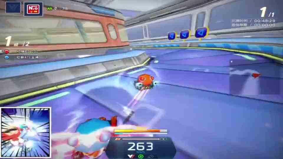 跑跑卡丁车：太空蜿蜒跑道，职业专用图，还是很难得