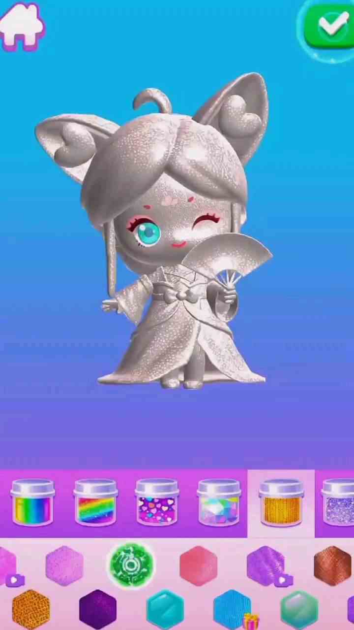 把猫女郎打扮丑丑的