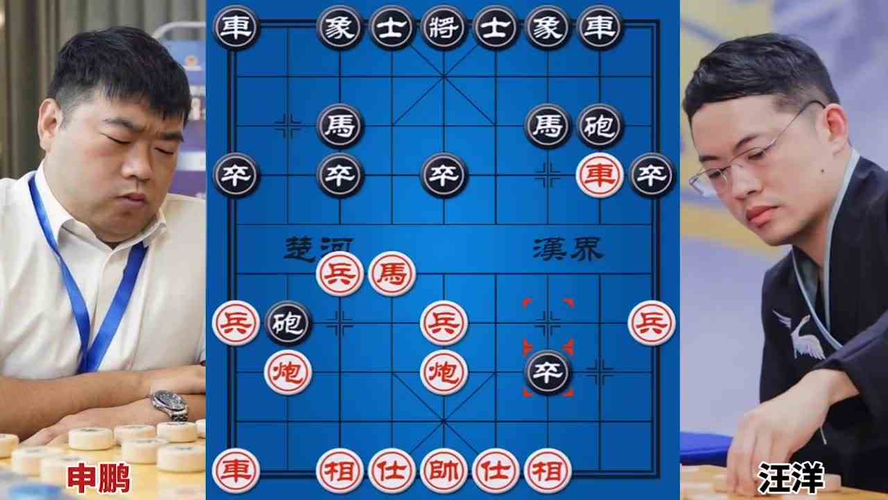 申鹏vs汪洋 暴力开局想和都难 弃车攻杀 2022上海杯