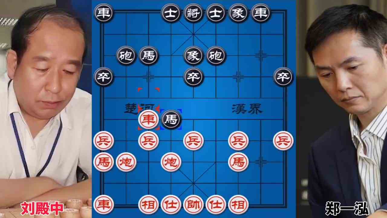 罕见的棋局 连冲七步兵对手只能看着 十分痛苦