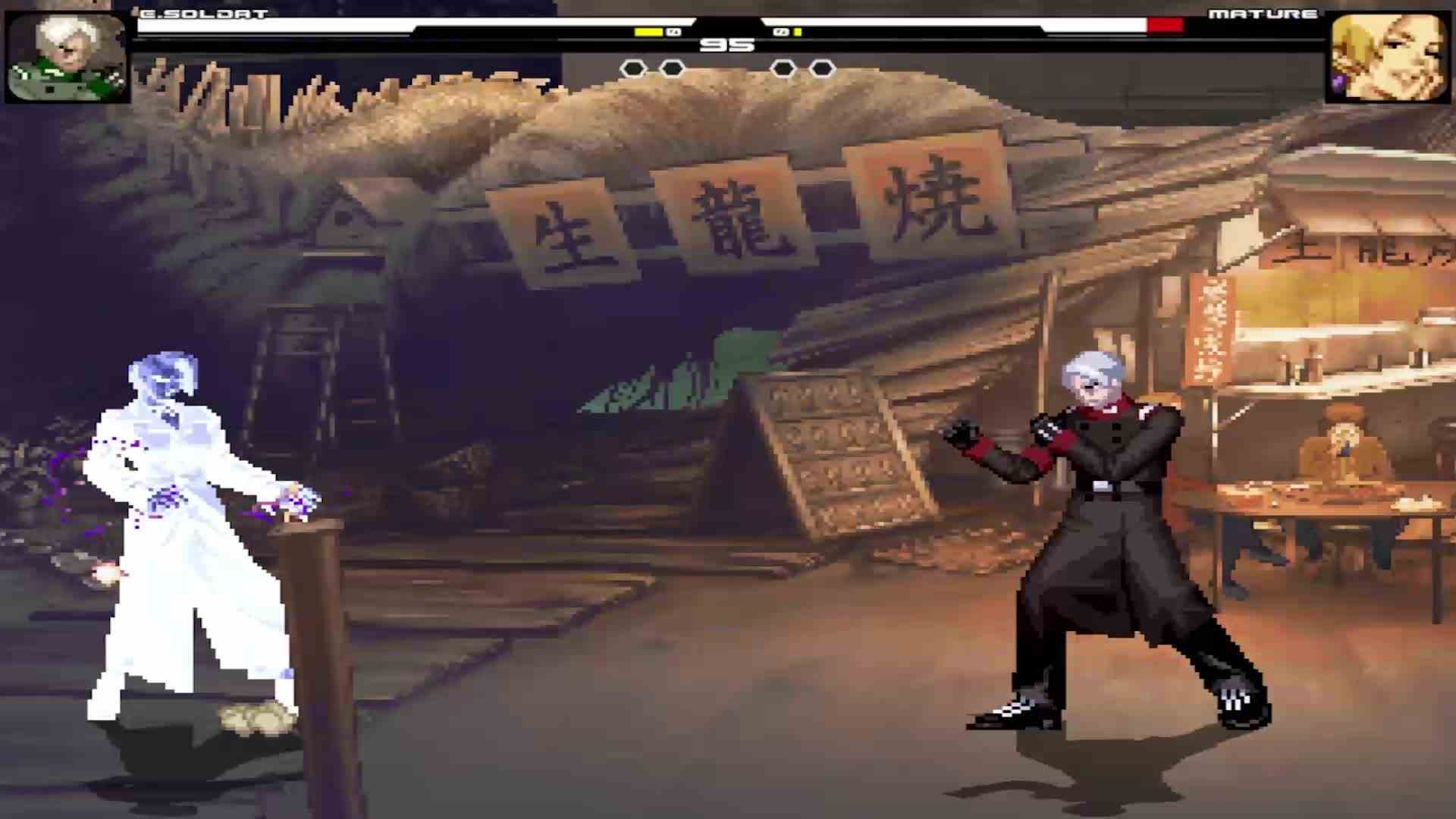 拳皇乱斗，索尔达特VS麦卓