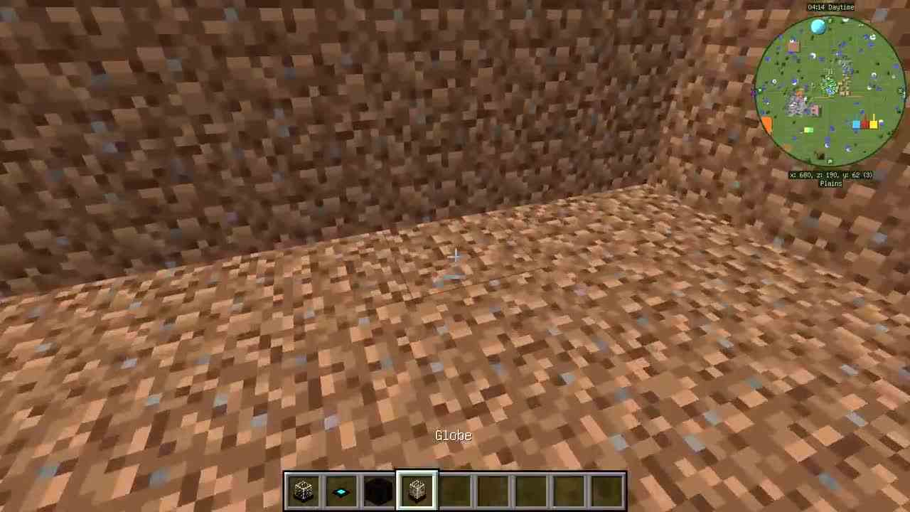 我的世界：如何制作1X1的方块空间？