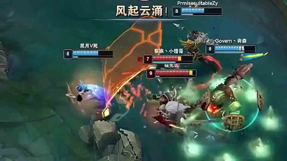 看到敌方亚索疯狂拿人头，我方亚索也不示弱，迈着自信的步伐就冲过来了!