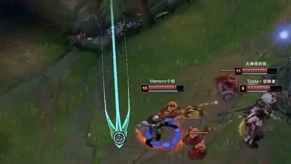 这样的盲僧在正式游戏里面不知道死多少回了！