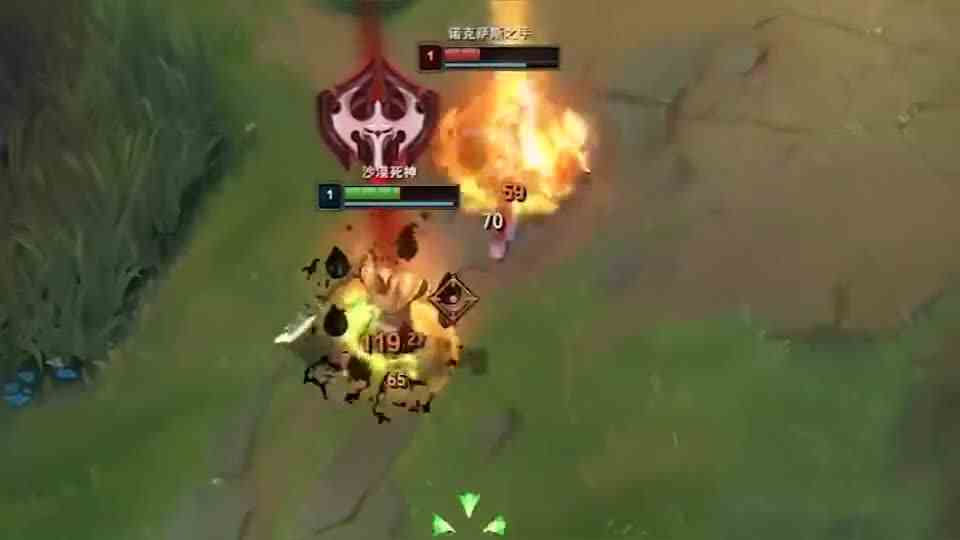 一个致命节奏，多A五下，直接带走诺手！