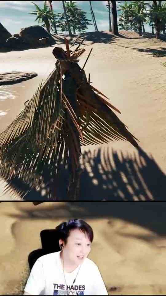 荒岛求生：新家烤螃蟹