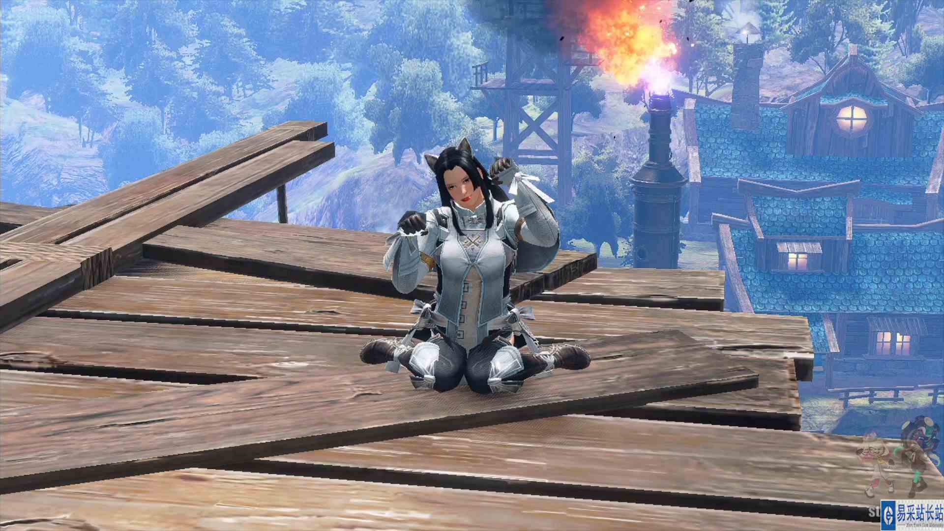 怪物猎人崛起曙光日常120级炙妃蜘蛛#怪物猎人崛起曙光#斩斧