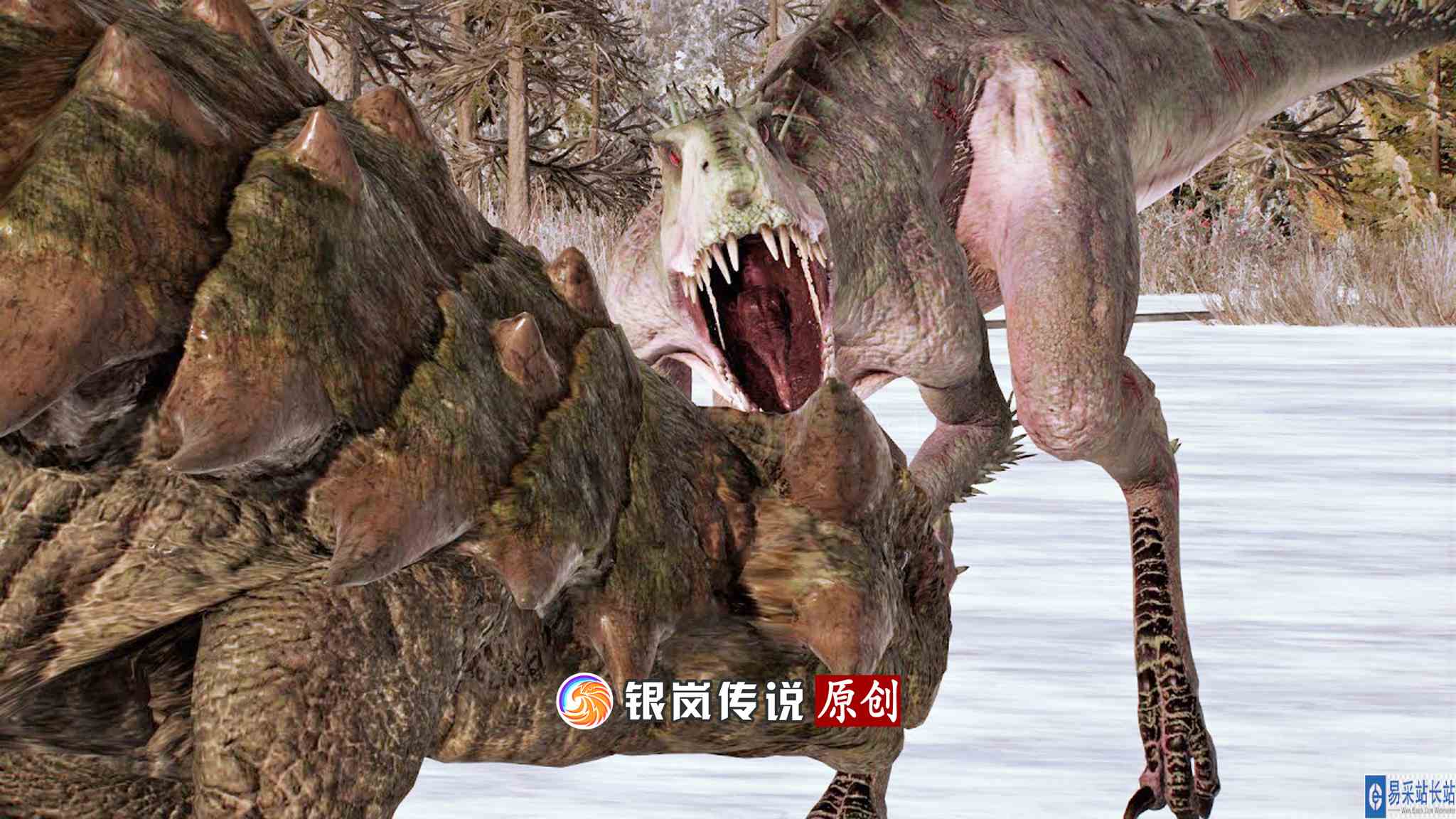 #最强对抗组 （求关注）甲龙 VS 天蝎暴龙 ~ 侏罗纪世界进化 2 代#游戏新星扶持计划