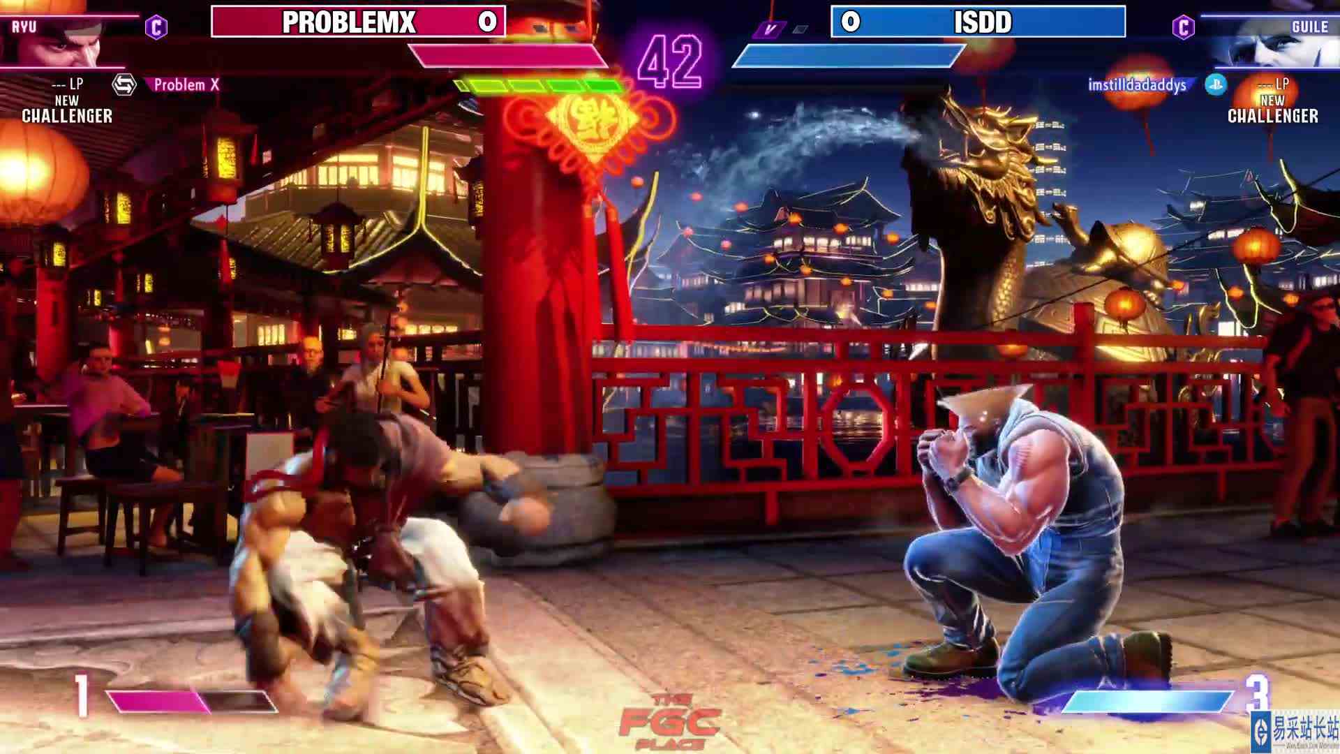 街霸 6：警皇（隆）VS IMSTILLDA（古烈） #最强对抗组 #游戏新星扶持计划 