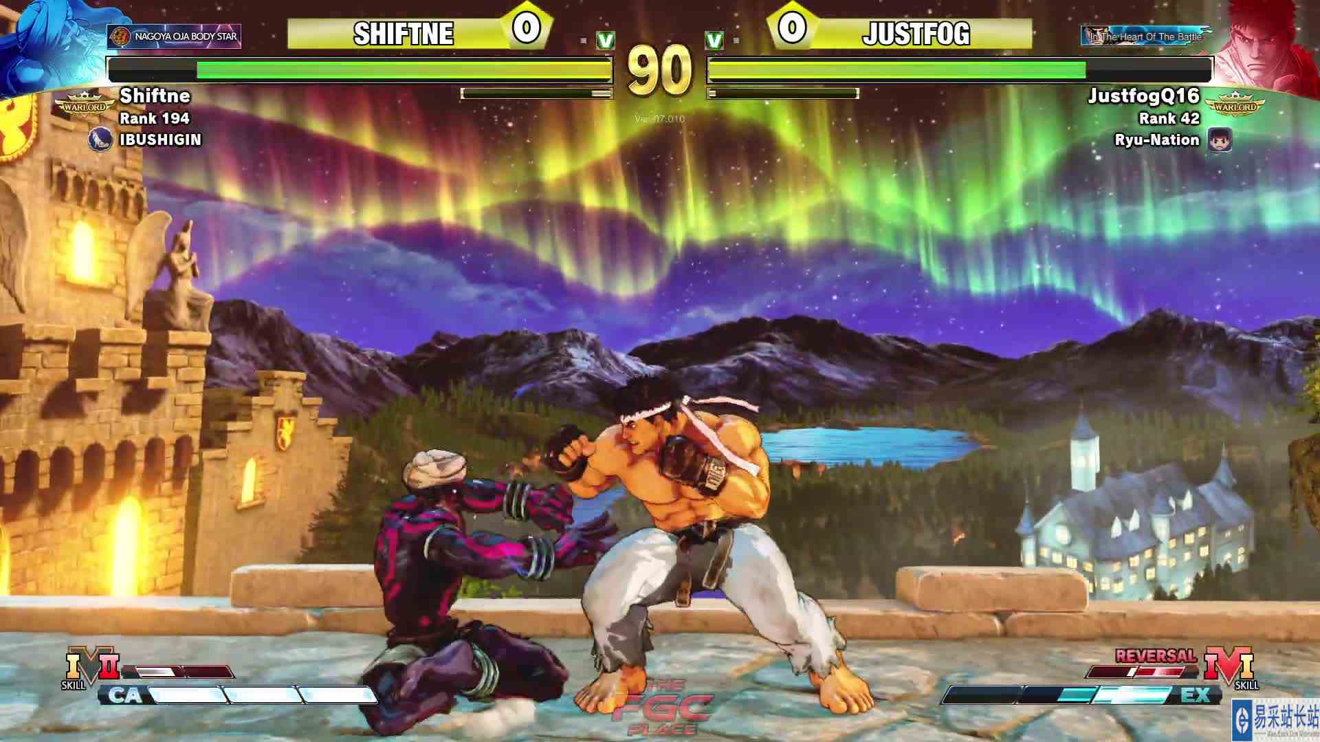 街霸 5：Justfog（隆）VS Shiftne（达尔西姆）#最强对抗组 #游戏新星扶持计划 
