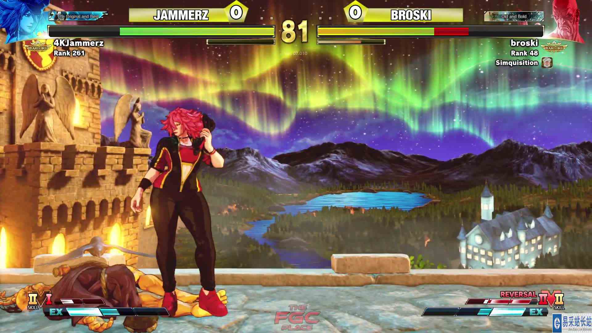 街霸 5：Broski（欧罗）VS Jammerz（Poison）#最强对抗组 #游戏新星扶持计划 