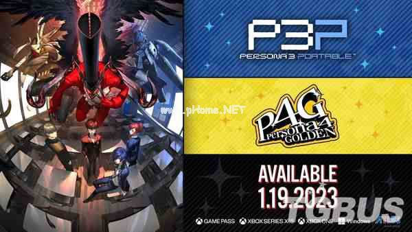 《女神异闻录3 / 4》两作加强版2023年1月19日发售