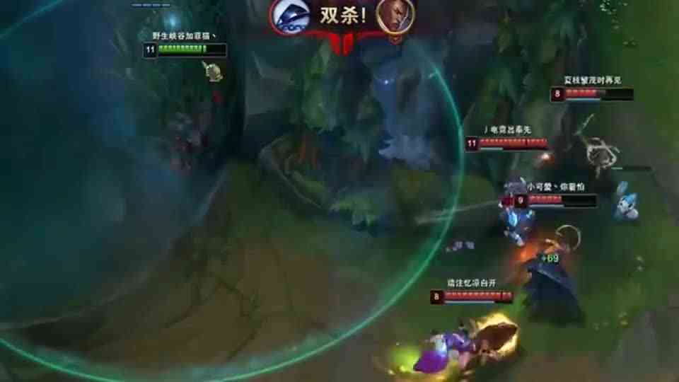 狮子狗下路打猎，抓住机会就跳人，堵住后路乱杀！