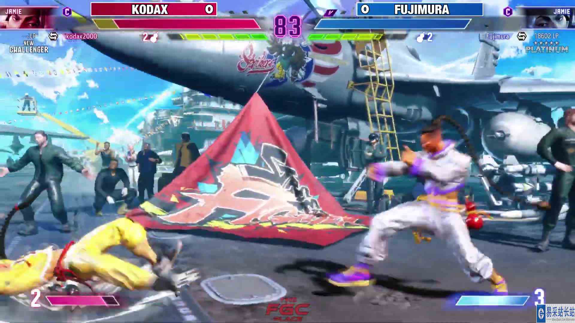 街霸 6：藤村（杰米）VS Kodax（杰米） #最强对抗组 #游戏新星扶持计划 