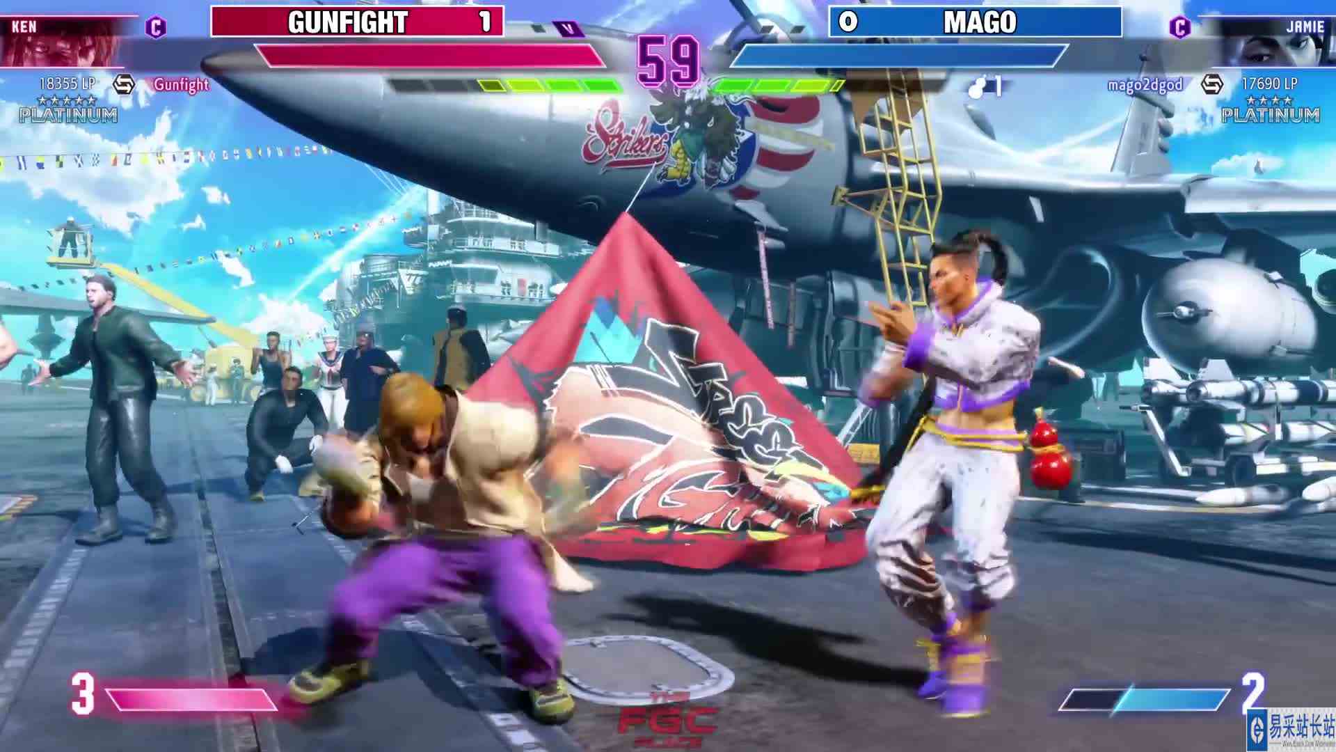 街霸 6：励志哥（肯）VS Mago（杰米） #最强对抗组 #游戏新星扶持计划 
