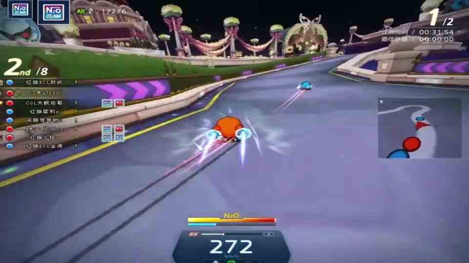 跑跑卡丁车：观赏性拉满的比赛，这技术厉害啊，大神