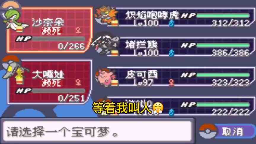 口袋妖怪究极绿宝石神战版，第11集，通关四天王一周目完结