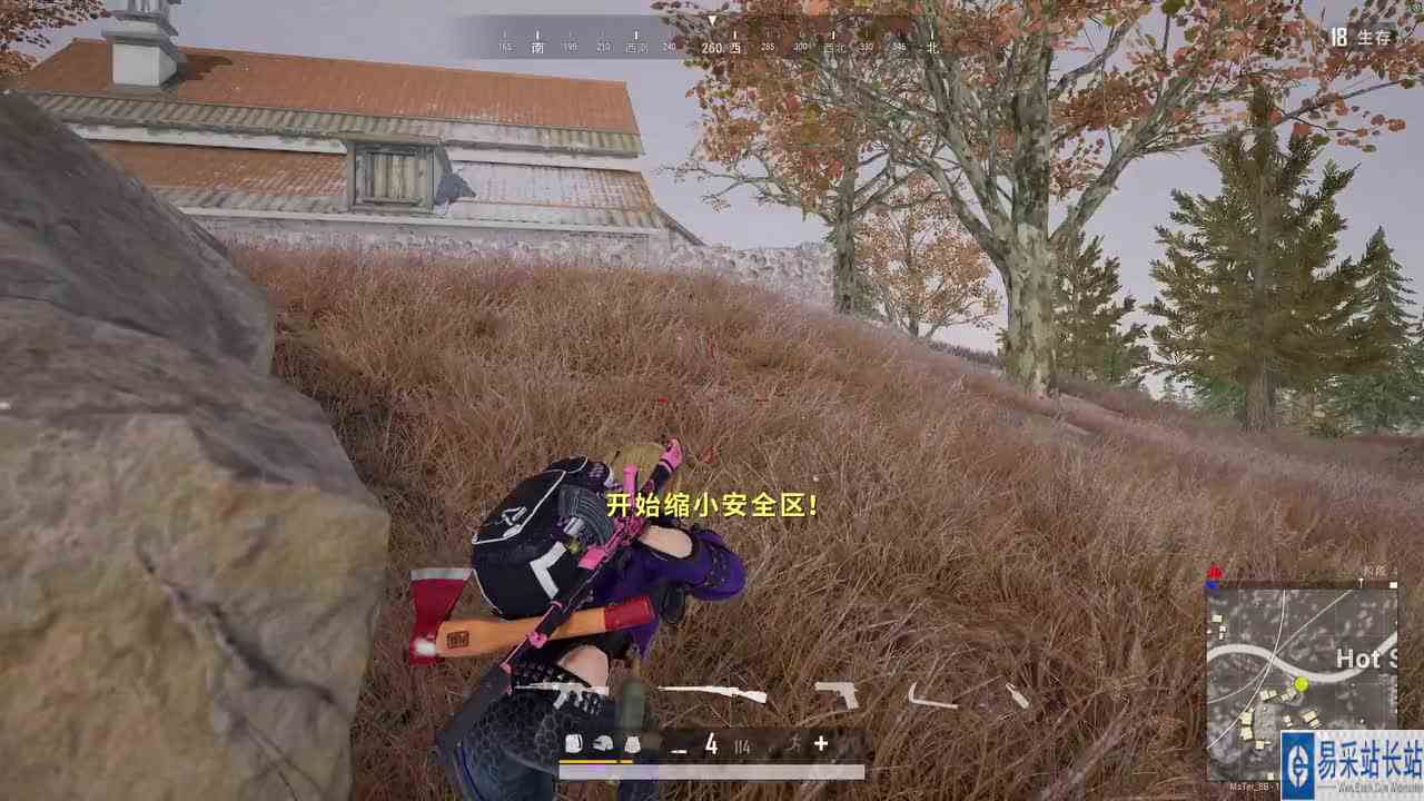 绝地求生 上个二楼让车撞了？老外惊呆了！