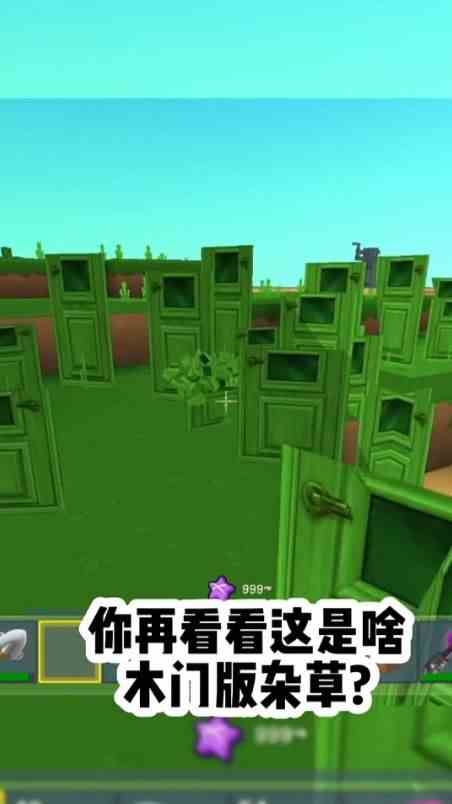 树叶版木门？这是什么情况？